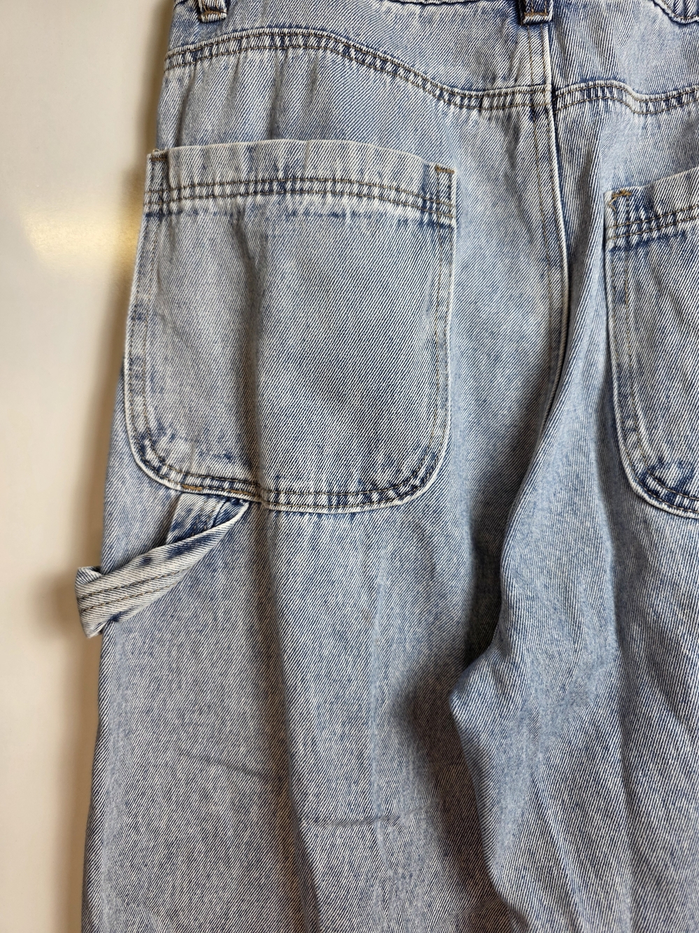 Empyre Light Wash Carpenter Jeans Size 11 | Y2K Skate Style Denim Grunge - Picture 6 of 8